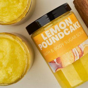 Lemon Pound Cake Sugar Scrub